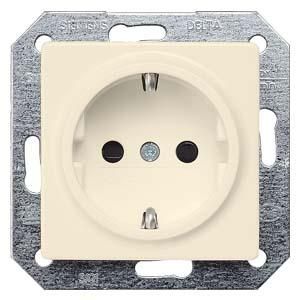 Siemens 5UB1558 SCHUKO socket electric white