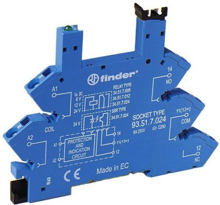 Finder 93.51.0.060 Relay socket