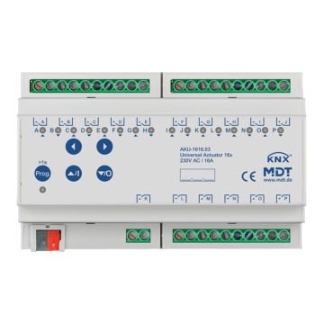 MDT AKU-1616.03 KNX universal actuator | 16-way