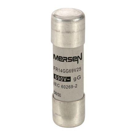 Mersen A219765J FR14GG69V4 4A gG AC400-690V 14x51 cylindrical fuse link