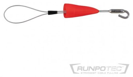 Runpotec 20628 Cable pulling loop RUNPOFIX 14mm with hook