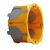 Legrand 080021 flush-mounted box Batibox Energy 1-way T=40, (yellow)