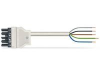 Wago 771-8985/107-704 connection cable 5x2.5mm² Bu, 7m, white