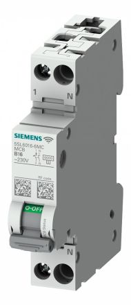 Siemens 5SL60166MC AC 230V 6kA 1-pole B 16A circuit breaker