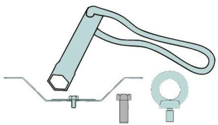 CEAG emergency light CEAG HEXAGON SCREW S4 Hexagon screw S4