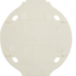Berker 133119 Self-extinguishing base plate 1-way polar white Series 1930