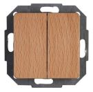 Kopp 618531086 MILANO beech series switch
