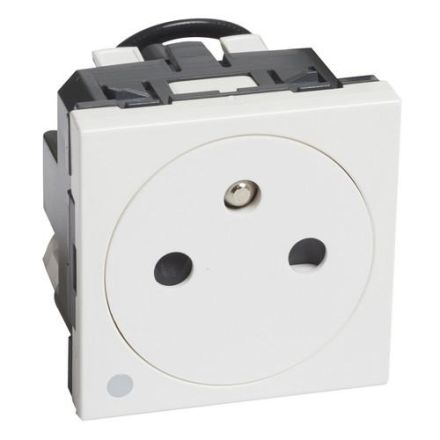 Legrand 278112L Mosaic F/B antibacterial illuminated AL socket