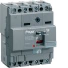 Hager HHA026H circuit breaker x160 4-pole 25kA 25A