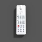 RZB 982697.002 L:175 W:56 H:28 white remote control