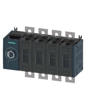 Siemens 3KD4044-0PE10-0 switch disconnector 315A size 3 side drive left
