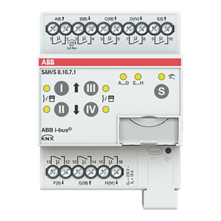 ABB SAH/S8.10.7.1 KNX universal actuator 10 A | 8-fold