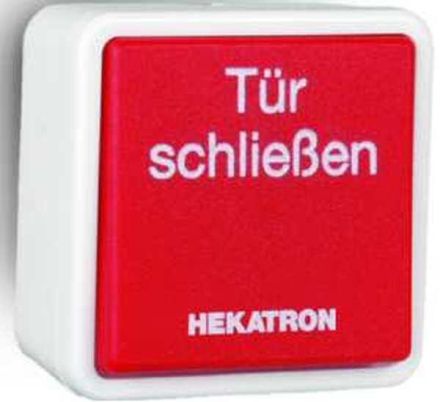 Hekatron 6500143 Manual release button HAT 02 surface/flush mounted