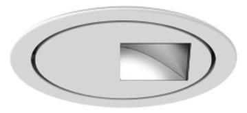 Siteco 51DK11B72WN21 LunMnRd WW gl 2120lm 940 0/1 3p ws LED recessed ceiling spotlight