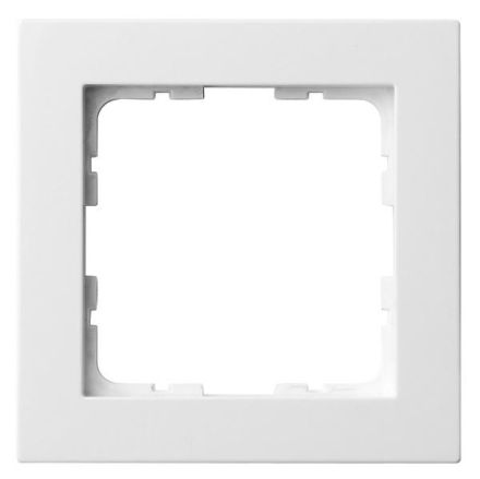 GVS Deutschland G0801CW 1-way white cover frame