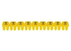 Legrand 038367 license plate 38367 H 4-6qmm CAB , (yellow)