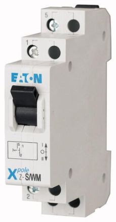 Eaton ZS/WM changeover switch, IO-II, 1W, 16A, 230V, 248345