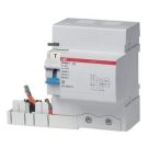 ABB Stotz-Kontakt DDA804 A-100/0.03 AP-R, DDA804A-100/0.03 AP-R FI-Block for S804 4P Type A 100A 30mA short-time delayed, 2CSB804401R1000