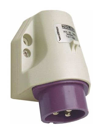 Walther 10800 2x16A CEE wall plug