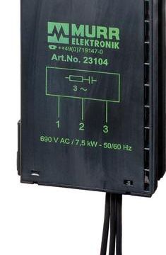 Murrelektronik 23104 RC 3x690VAC/7.5kW motor suppression module