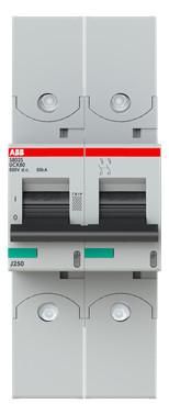 ABB Stotz-Kontakt 2CCS862002R1627 S802S-UCK80-R K80A 2-pole high-performance circuit breaker
