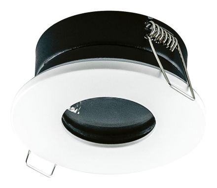 EVN 650001 IP65 GX5.3 max. 50W 12V round white recessed ceiling spotlight