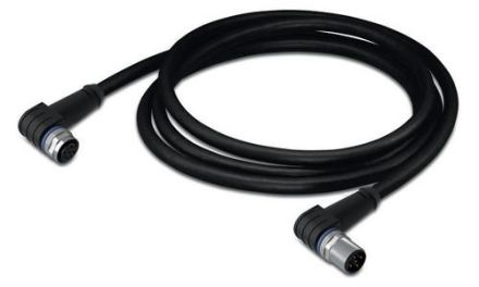 Wago 756-5404/060-020 M12-M12, 2m sensor/actuator cable 5p