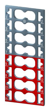 Siemens 6ES7193-6CP01-4MA0 CC01 50 pieces Pack=50pcs Color identification labels