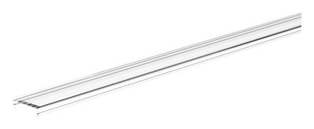 EVN KAKF100 plastic clear flat 100cm cover