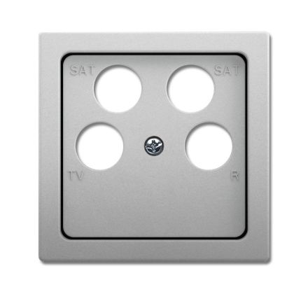 Busch-Jaeger 1743/10-04-866 central plate stainless steel