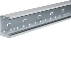 TEHALIT BRS6510017035 parapet duct base 70x100 light grey steel sheet.