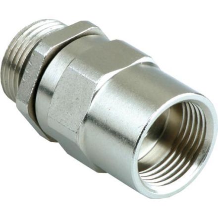 Kaiser M63x1.5 copper hollow braid 25.0-45.0mm combo EMC screw connection, 1165.84.63.54
