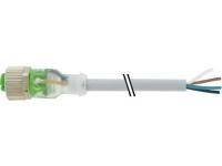 Murrelektronik 7000-12291-2340750 LED PUR 4x0.34 gr UL/CSA+drag chain 7.5m round connector
