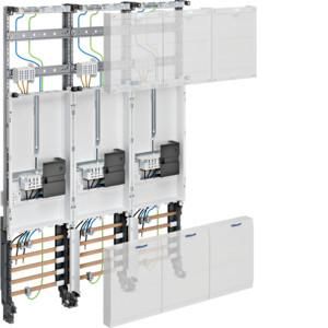 Hager ZL33W4N complete panel 3Z 3 point 1050mm 3 field