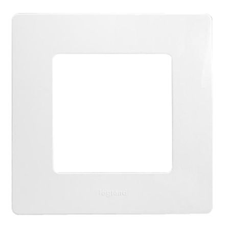 Legrand 665001 frame Niloe 1-way ultra white white, (white)