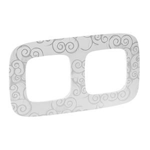 Legrand 754342 frame Valena Allure 2-WAY CHROMESTYLE, (chrome)