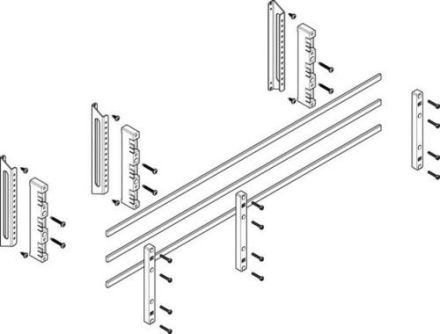 ABN deep 60mm with CU 12x5mm 3-pole 32mm busbar module (MTSC32613)