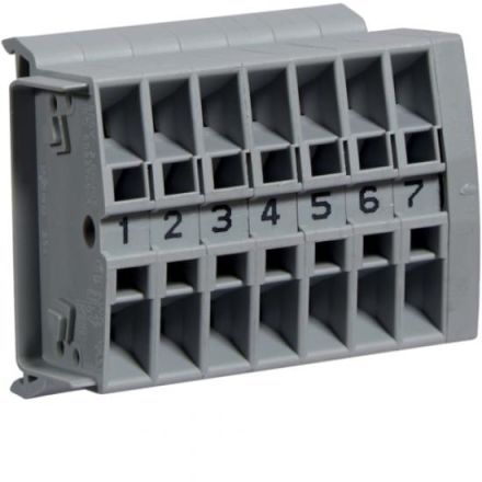 Hager KT07A control line terminal 7x2, 5qmm