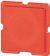 Eaton 04TQ25 button plate, red, 091442