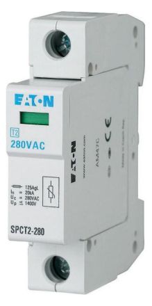 Eaton 167603 surge arrester pluggable 1p 385VAC 20kA