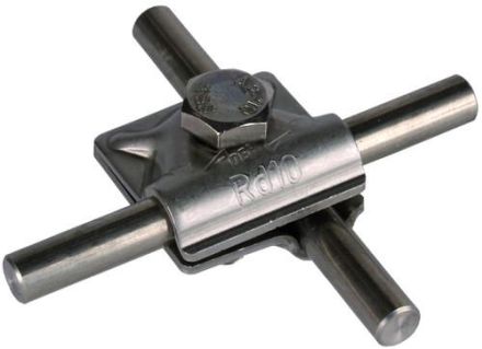 Dehn & Söhne 391059 MV clamp MVK 10 SKM10X35 V2A