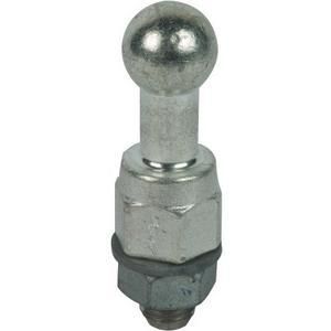 Dehn & Söhne 755646 ball fixing point D:25mm straight nut/disc M16x46mm