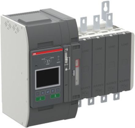 ABB Stotz-Kontakt OXA100U3S3QB, Automatic changeover switch TruONE 3-pole + N 100A Level 3 control unit, 1SCA153253R1001