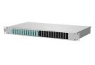 METZ CONNECT 150255BA12-E OpDAT fix 12xSC-D (aqua) OM3 grey patch panel