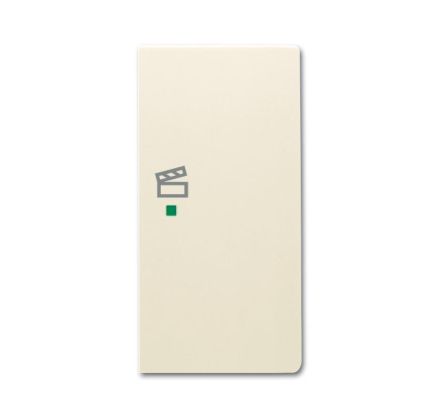 Busch-Jaeger 6233-22-82 rocker switch, 2-way right, with symbol 'Scene' ivory white