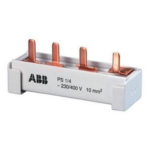 ABB Stotz-Kontakt PS 1/4/16 TN-S, PS 1/4/16 Limitor TNS phase busbar 1-phase, 16 mm², for Limitor TNS network, 2CDL010007R1604