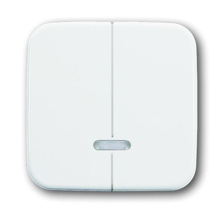 Busch-Jaeger 6545-214 control element, with neon lamp alpine white