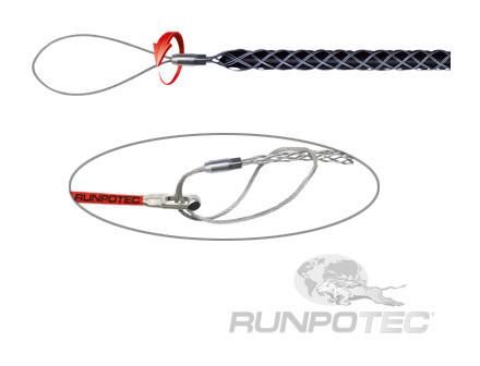 Runpotec 30039 Cable pulling grip with loop and twist compensation 4-6mm