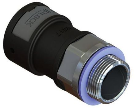 Fränkische Rohrwerke 4891732400 ASPA-36M40SB-13 sw metal db metric L connection screw
