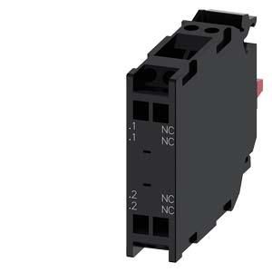 Siemens 3SU1400-1AA10-3EA0 contact module with 2 switching elements 2OE